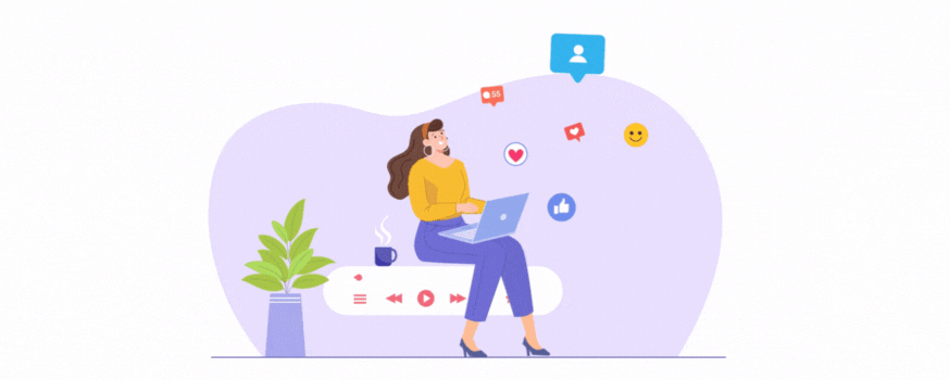 redes sociales y plataformas para compartir video
